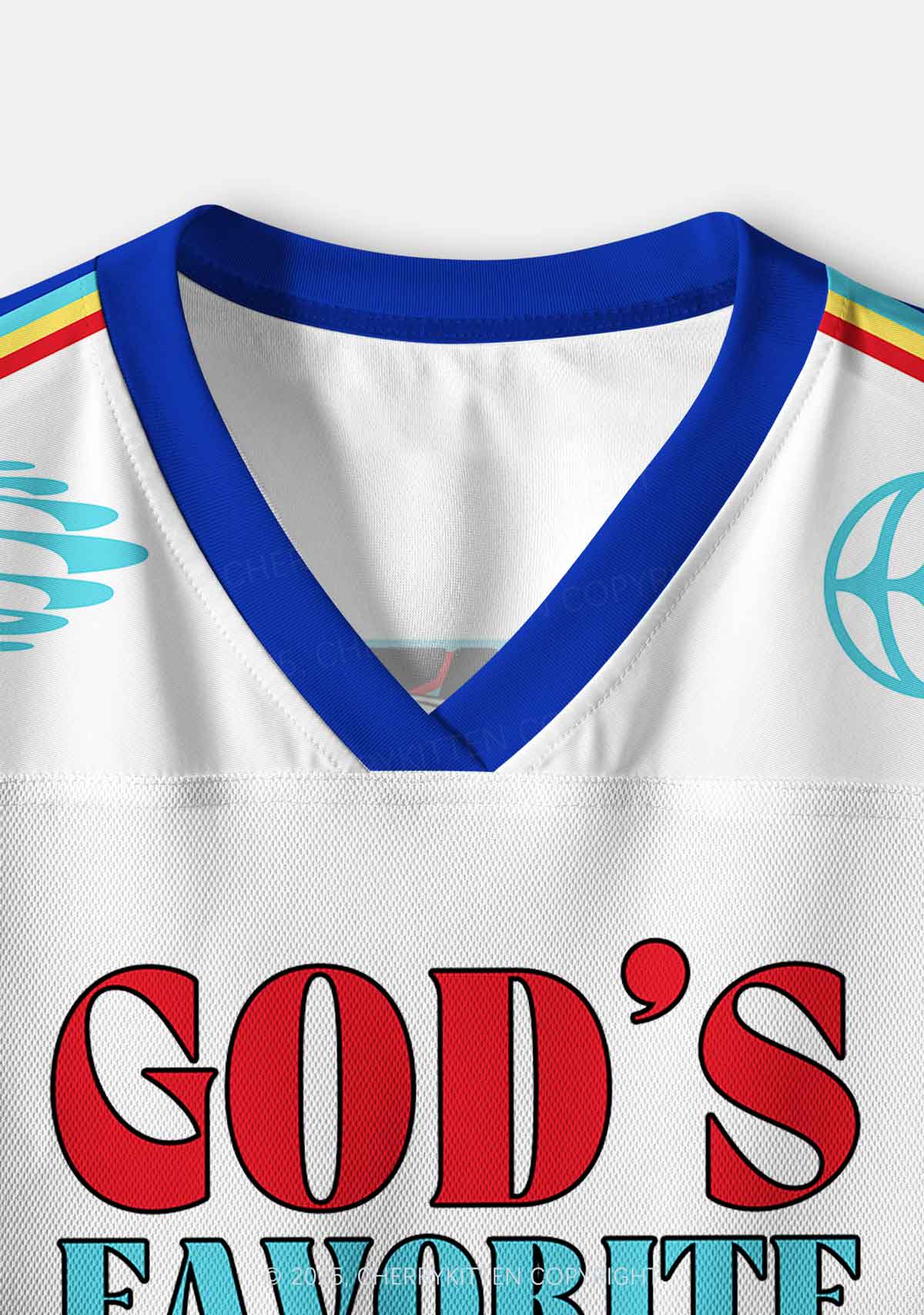 Custom Gods Favorite Fag Pride Y2K Crop Sport Jersey Shirts Cherrykitten