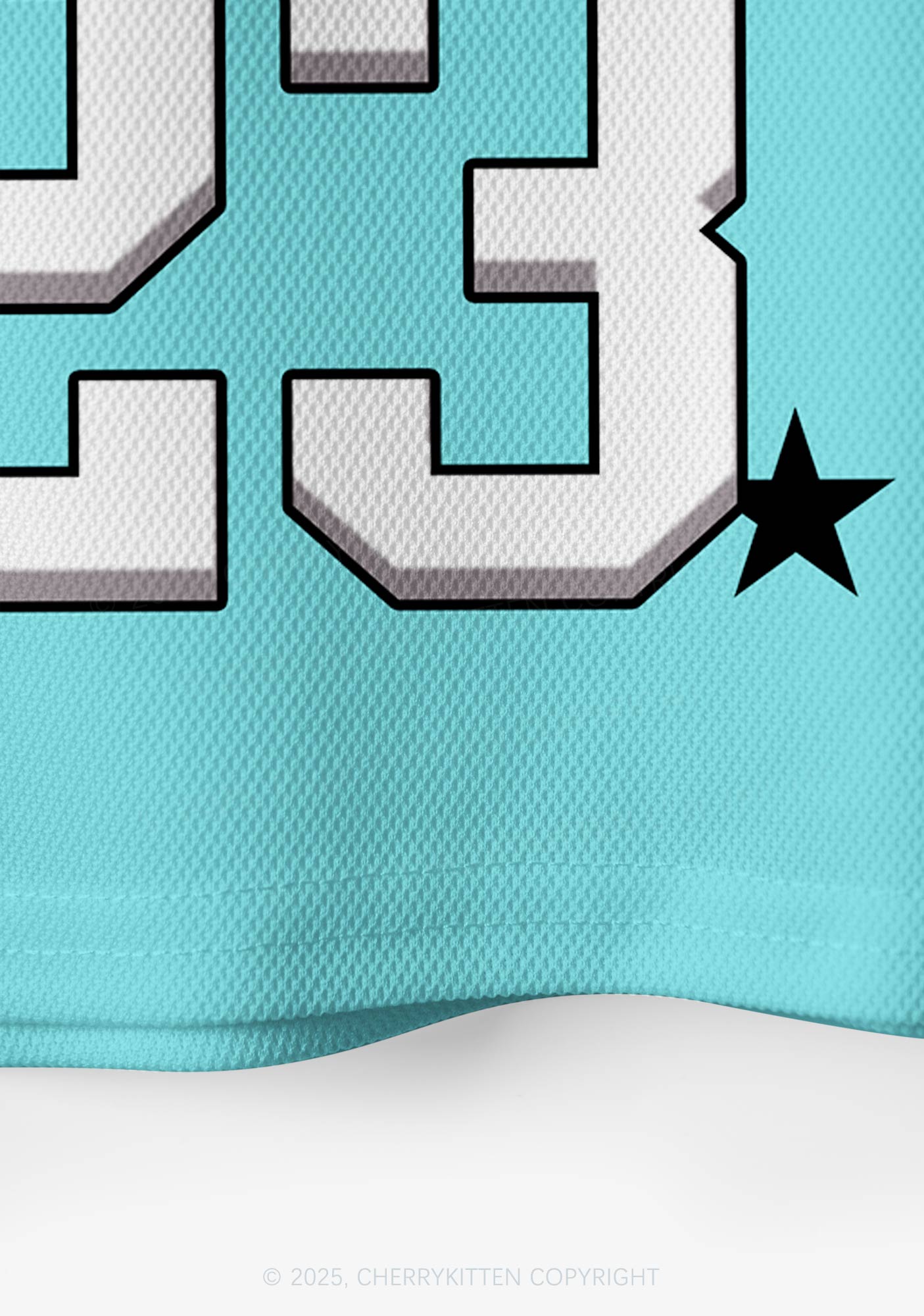 Custom Blue Whos A Good Boy Y2K Crop Sport Jersey Shirts Cherrykitten