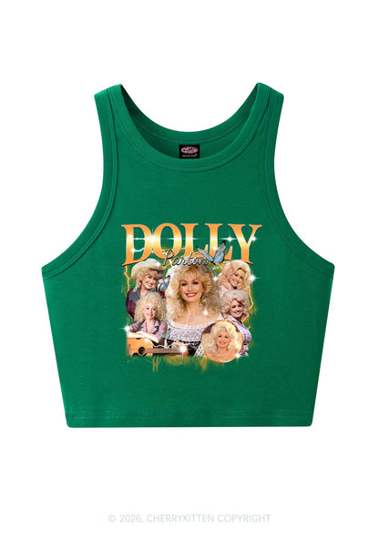 DP Vintage Portrait Y2K Crop Tank Top Cherrykitten