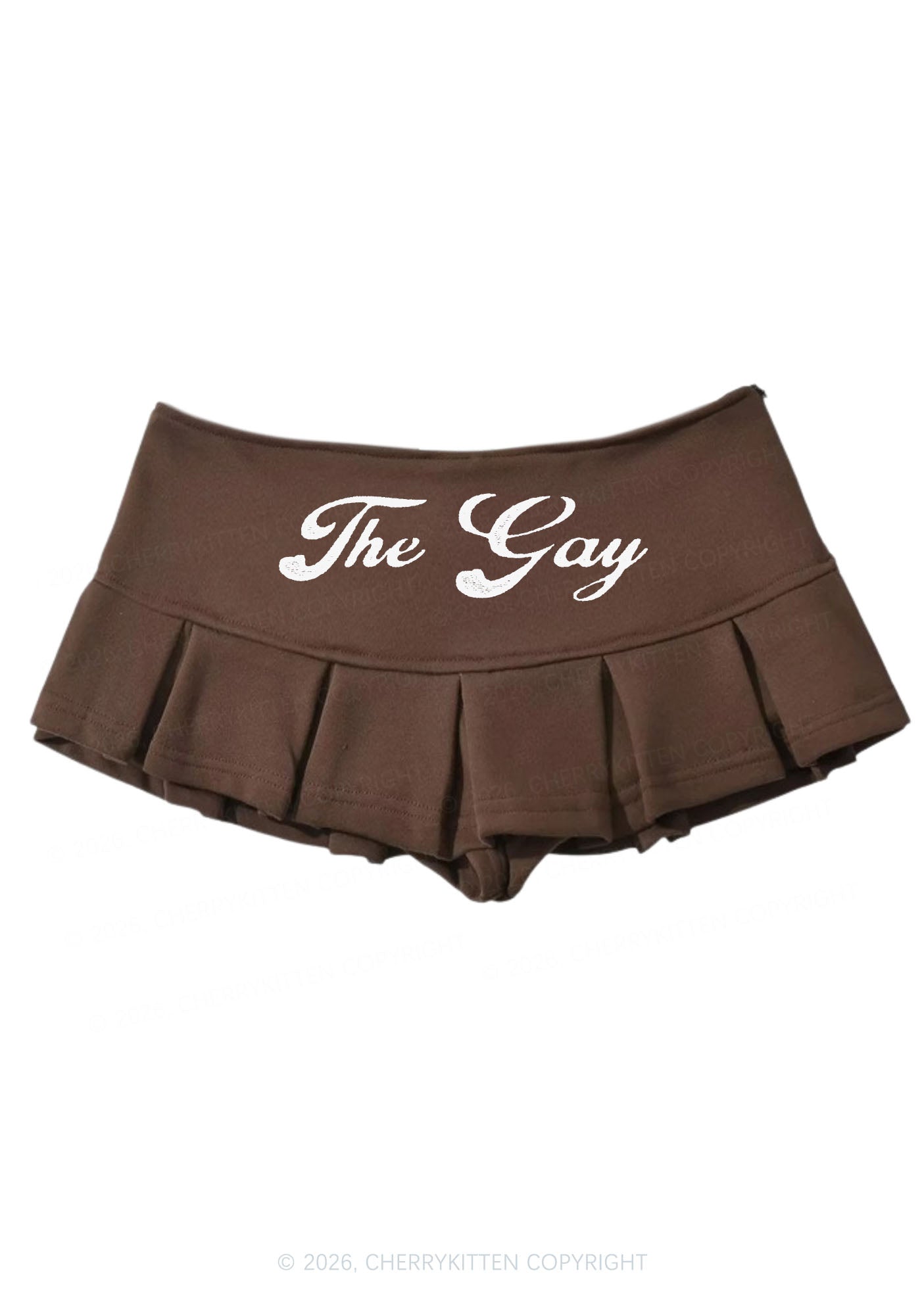 The Gay Pride Y2K Mini Pleated Skirts Cherrykitten