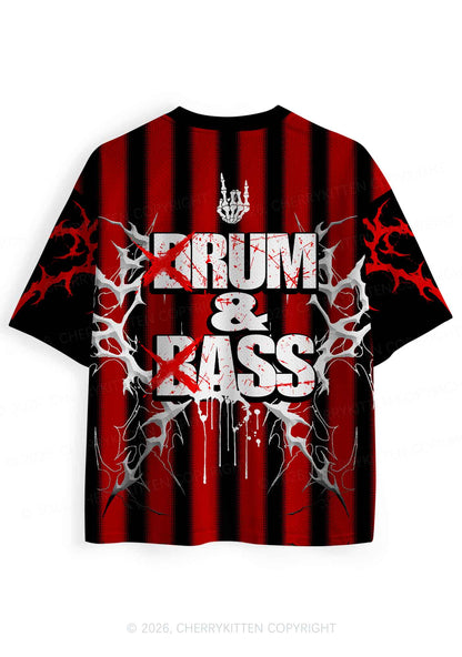 Drum And Bass Y2K Sport Jersey Shirts Cherrykitten