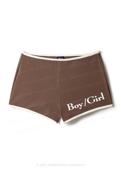Boy Or Girl Pride Y2K Booty Shorts Cherrykitten