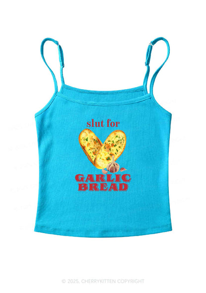 Slxt For Garlic Bread Y2K Spaghetti Strap Cami Cherrykitten