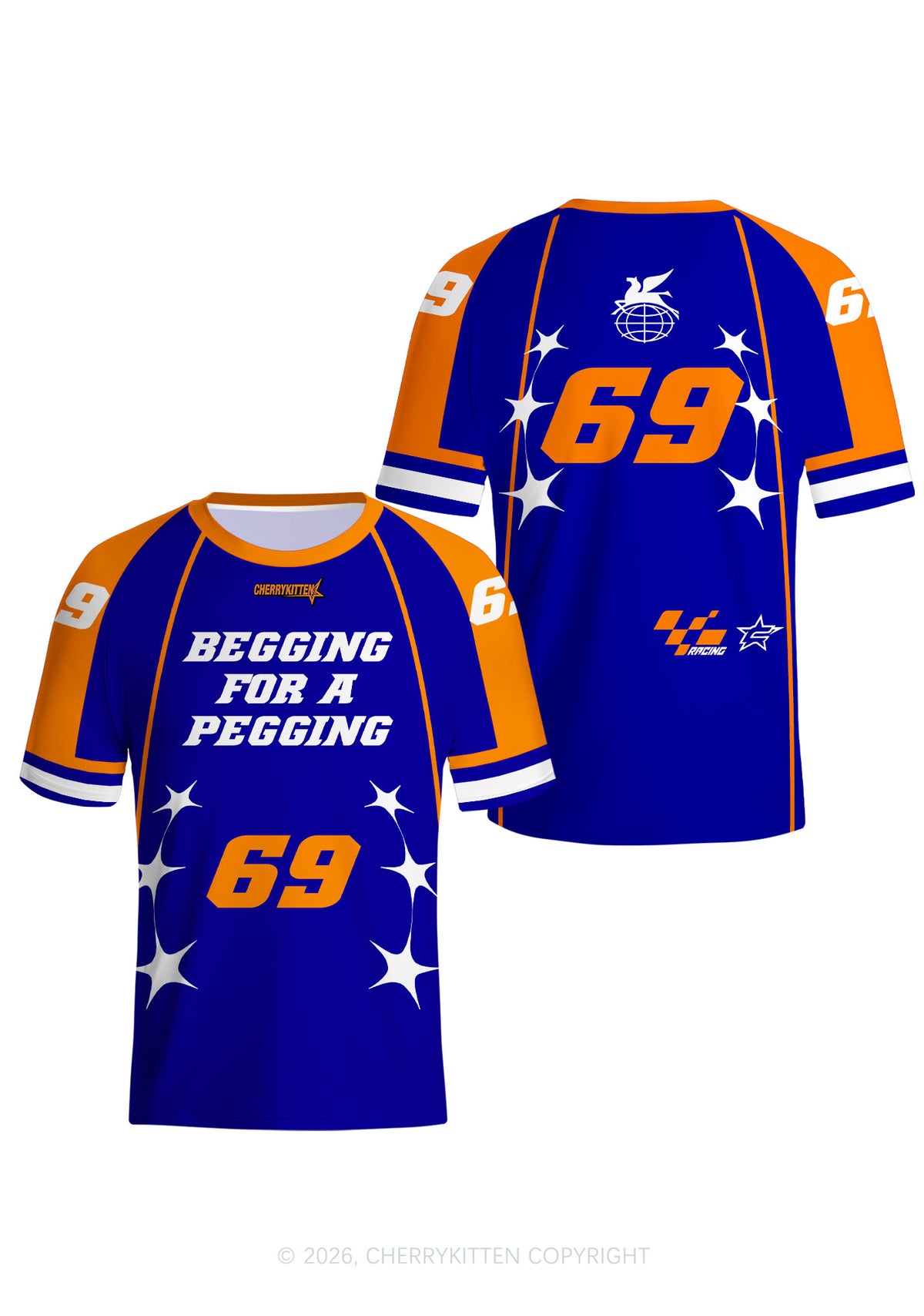 Begging For A Pegging Y2K Football Jersey Shirts Cherrykitten