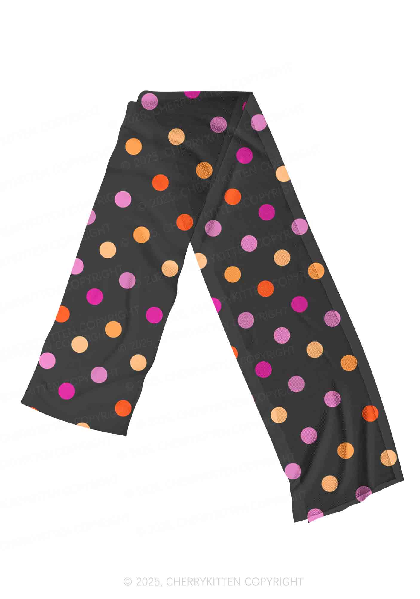 Lesbian Dots Pride Y2K Mesh Slip Dress Cherrykitten