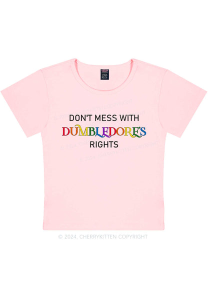 Dumbledore's Rights Y2K Baby Tee Cherrykitten