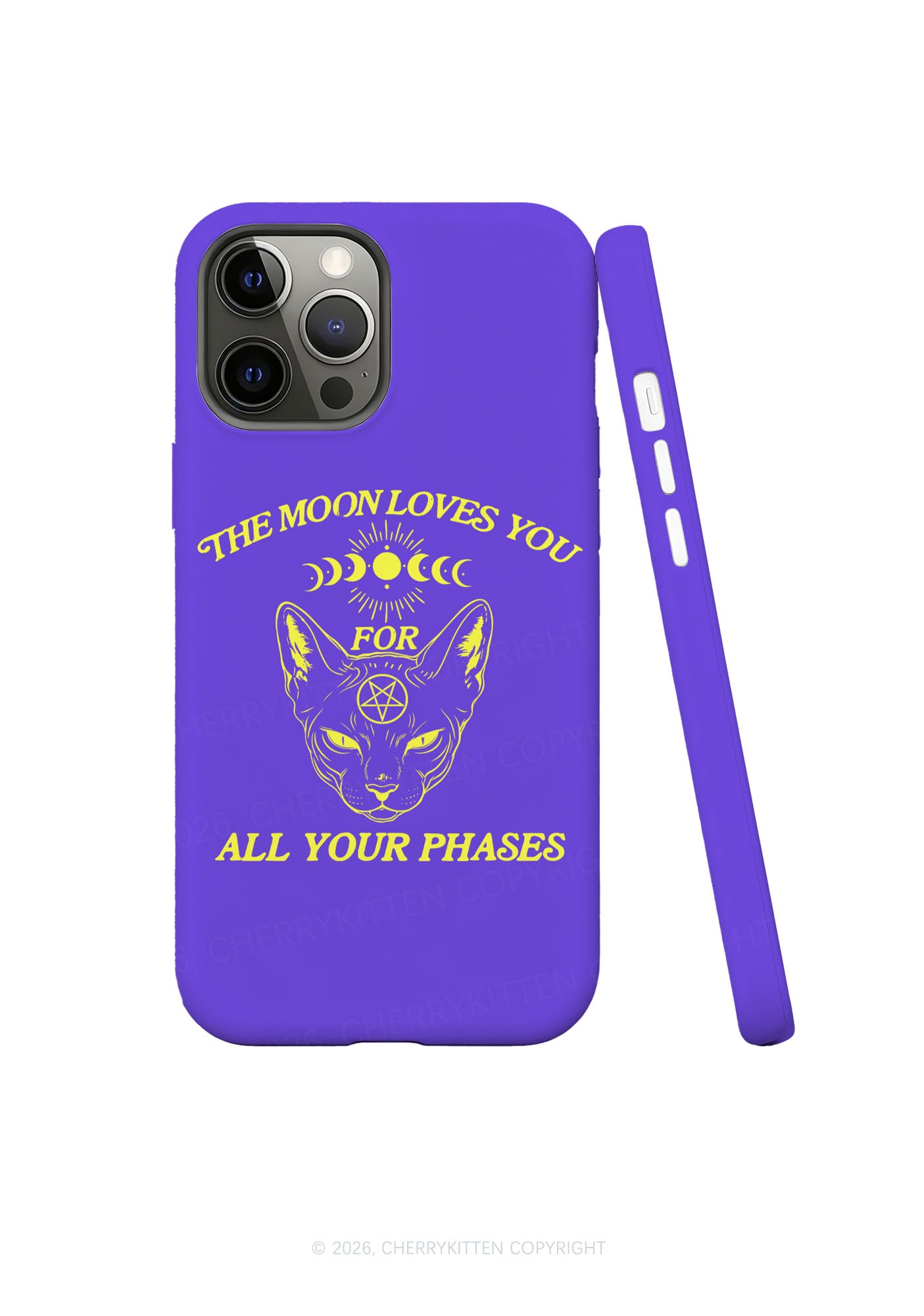 Halloween The Moon Loves You Y2K Phone Case Cherrykitten