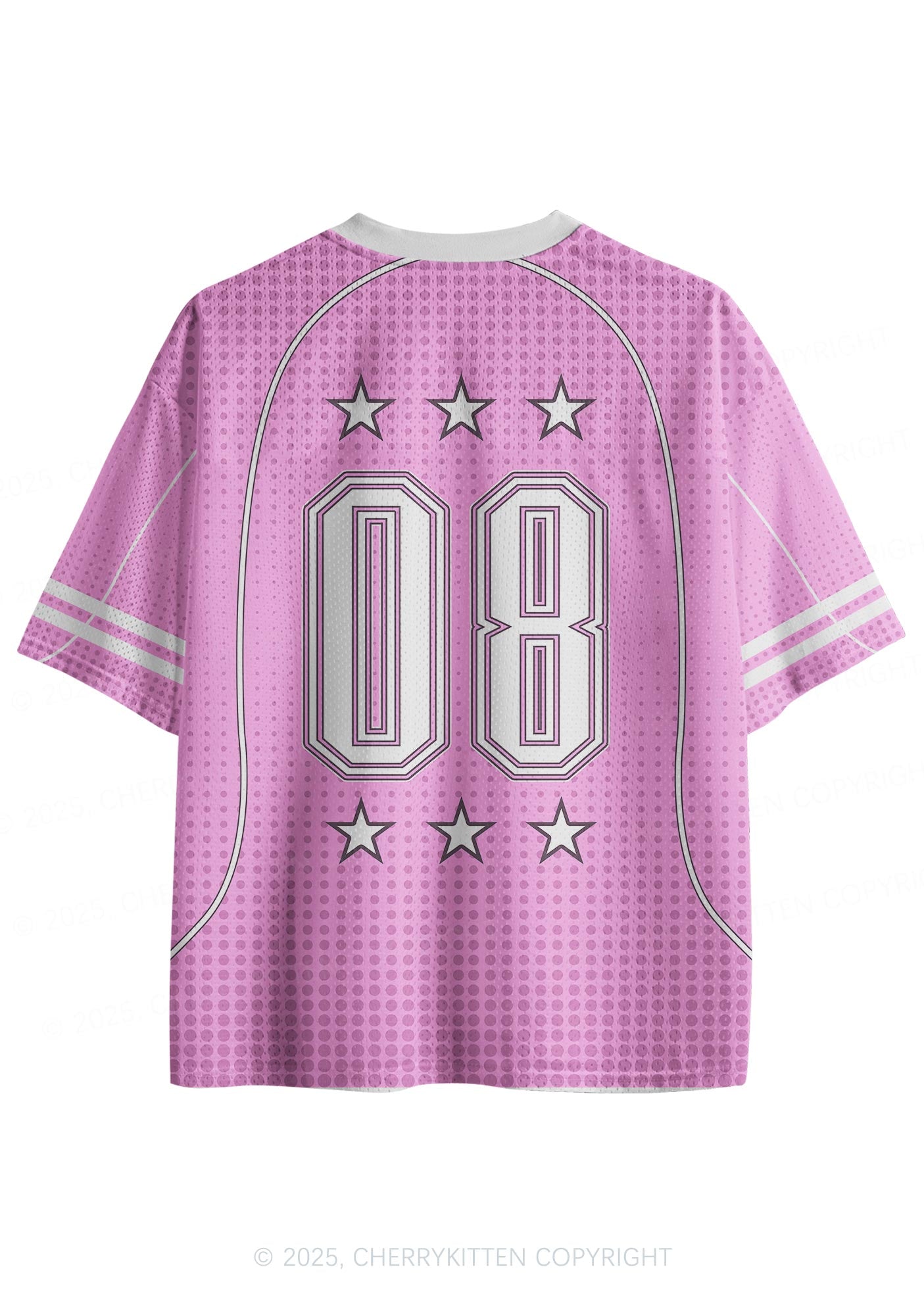 Custom Pink Star Ketamxxe Y2K Sport Jersey Shirts Cherrykitten