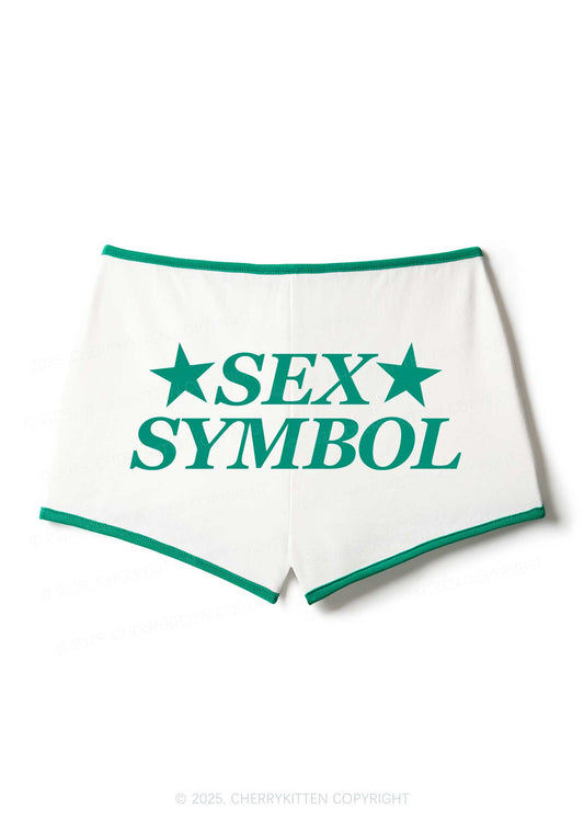 Sx Symbol Y2K Booty Shorts Cherrykitten