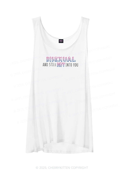 Bisexual And Still Not Into You Pride Y2K Sheer Boyfriend Tank Cherrykitten