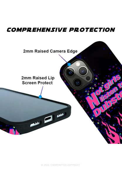 Hot Girls Listen To Dubstep Y2K Phone Case Cherrykitten