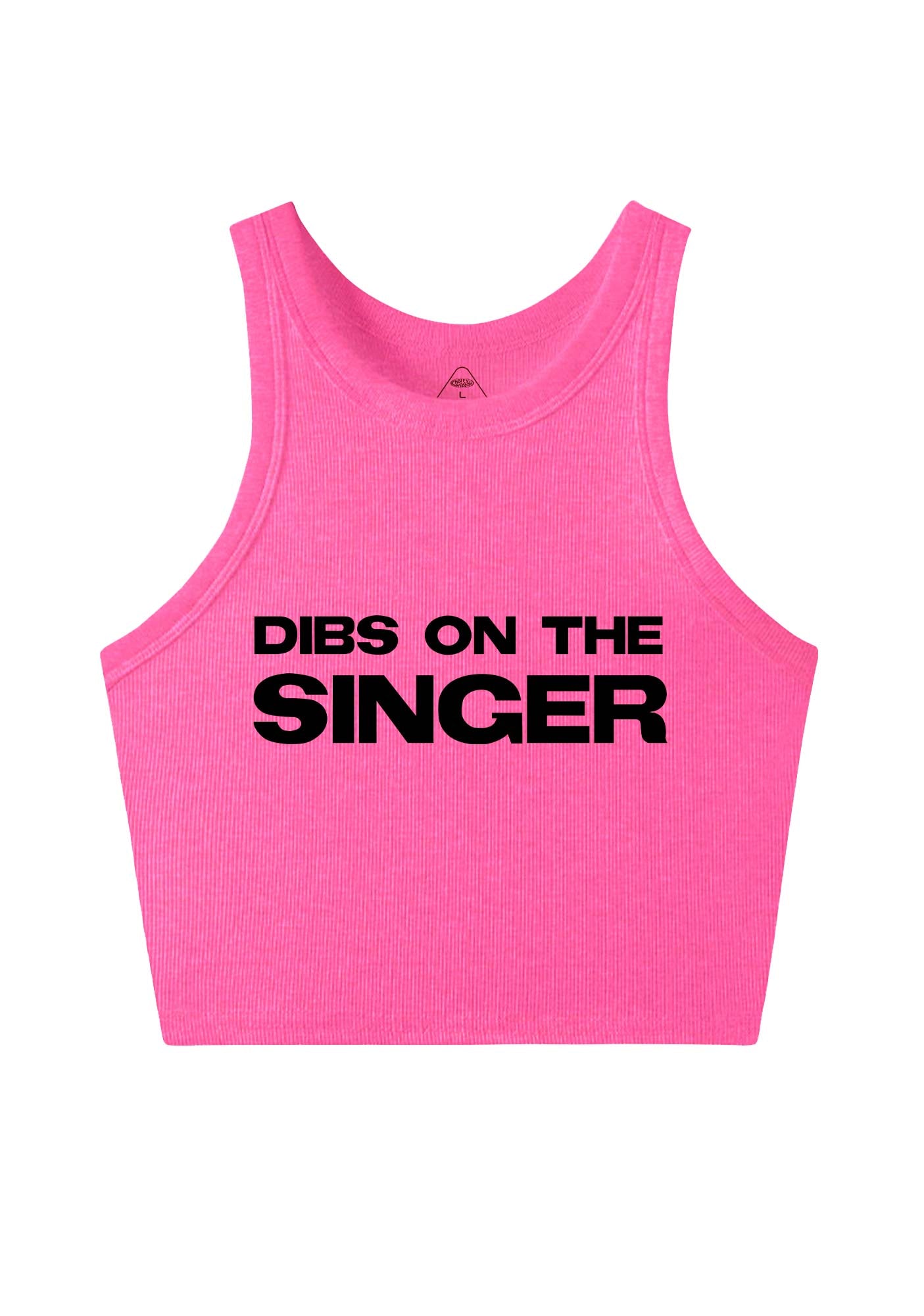 Dibs On The Singer Y2K Crop Tank Top Cherrykitten