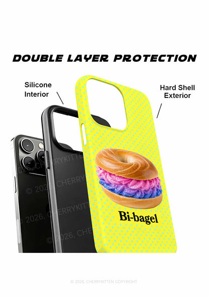 Bi Bagel Pride Y2K Phone Case Cherrykitten
