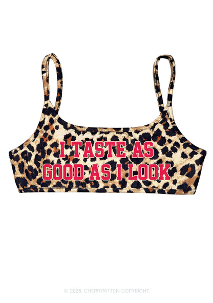 I Taste As Good As I Look Y2K Super Crop Cami Cherrykitten