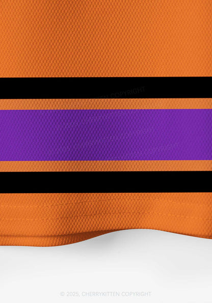Halloween Custom Horror Hang Up Y2K Crop Sport Jersey Shirts Cherrykitten