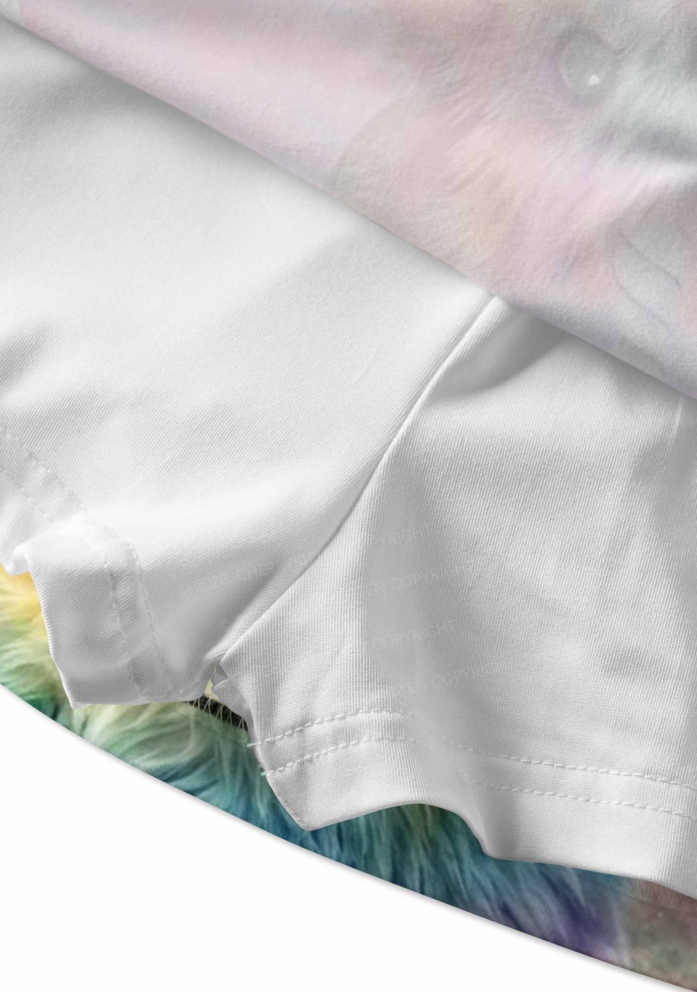 Unicorn Rat Pride Y2K Print Mini Skirt Cherrykitten