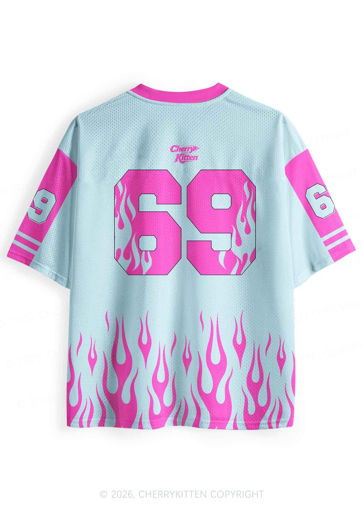 Locally Hated Y2K Sport Jersey Shirts Cherrykitten