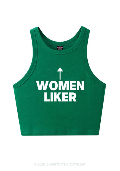 Women Liker Pride Y2K Crop Tank Top Cherrykitten