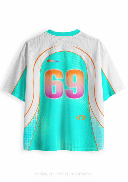 Nobody Knows Im Lesbian Pride Y2K Sport Jersey Shirts Cherrykitten