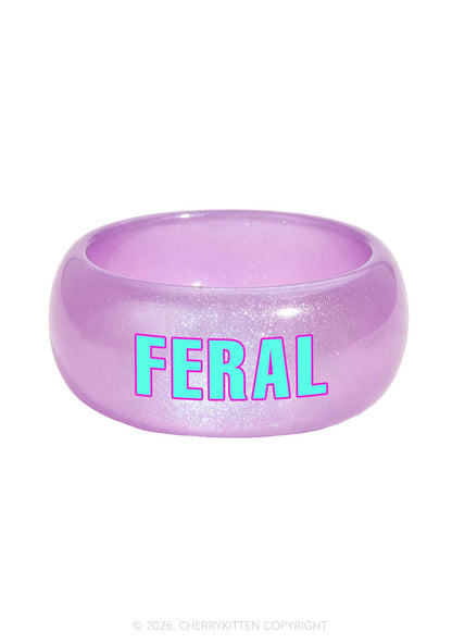 Feral Y2K Cuff Bangle Cherrykitten