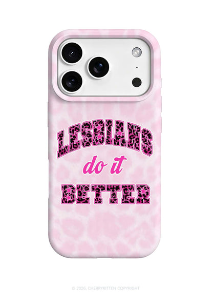 Lesbians Do It Better Pride Y2K Phone Case Cherrykitten