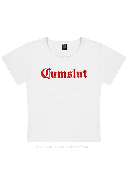 Curvy Cxmslxt Y2K Baby Tee Cherrykitten