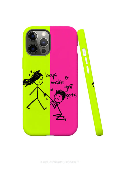Boys Make Gr8 Pets Y2K Phone Case Cherrykitten