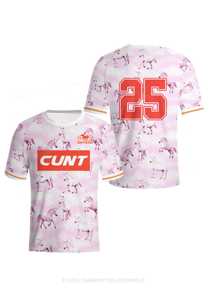 Cxxt Horse Y2K Football Jersey Shirts Cherrykitten