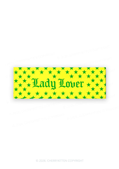 Lady Lover Pride Y2K Print Headband Cherrykitten