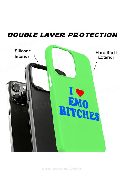I Love Emo Bxxches Y2K Phone Case Cherrykitten
