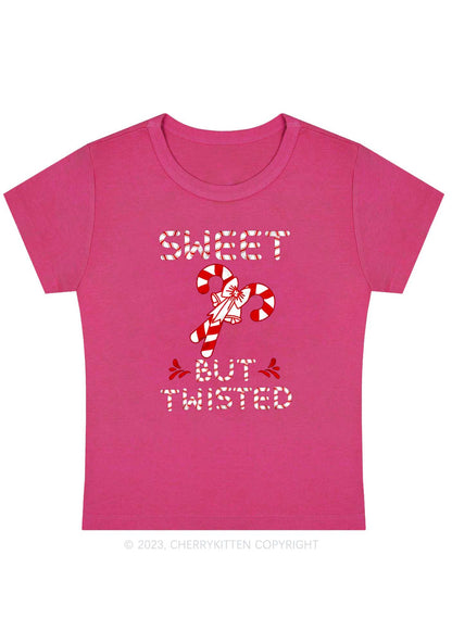 Sweet But Twisted Christmas Baby Tee Cherrykitten