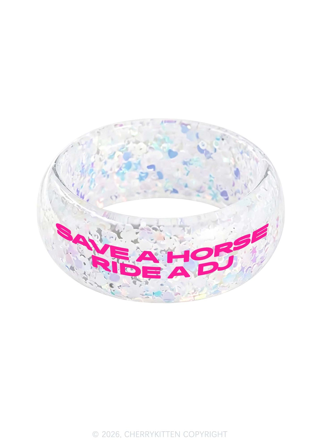 Ride A Dj Y2K Cuff Bangle Cherrykitten