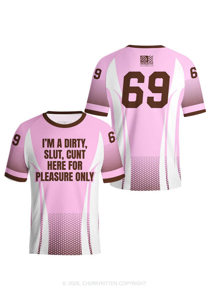 Im A Dirty Slxt Y2K Football Jersey Shirts Cherrykitten