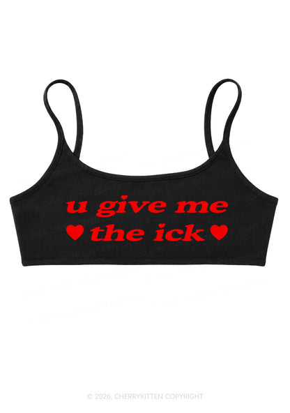 Give Me Ick Y2K Super Crop Cami Cherrykitten