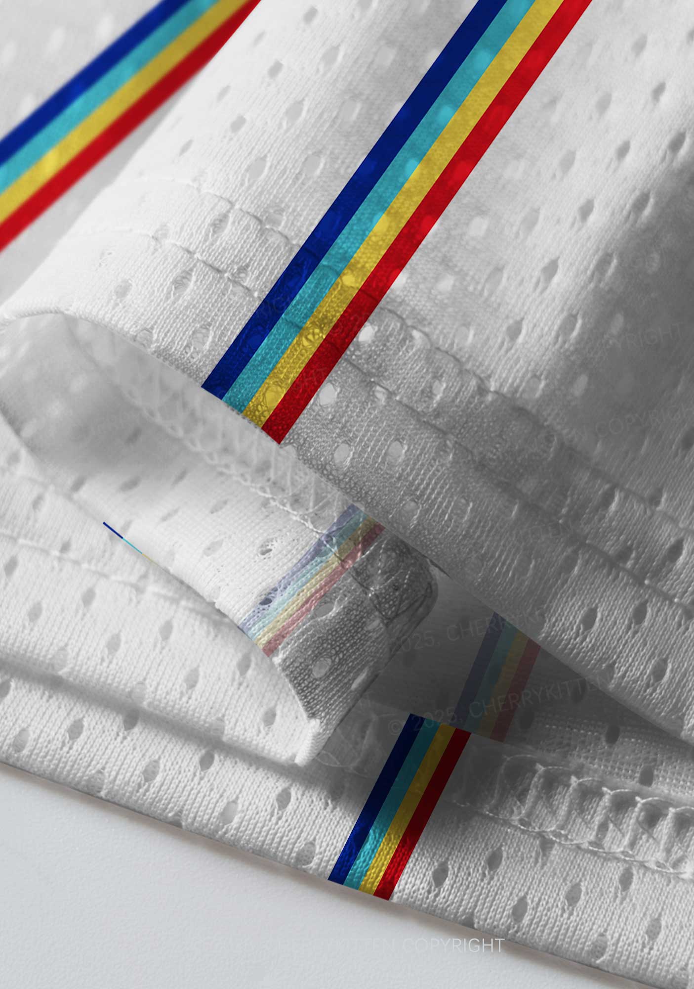 Custom White Hubby Valentine's Day Y2K Sport Jersey Shirts Cherrykitten