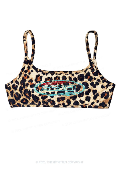 Rhinestone Sexsi Slogan Y2K Super Crop Cami Cherrykitten
