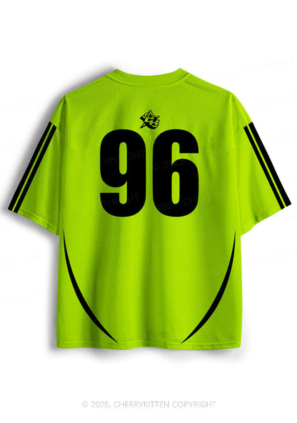 Cutsom Green Bart Team Y2K Sport Jersey Shirts Cherrykitten