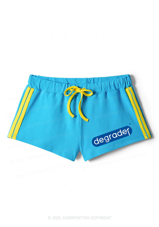 Degrader Y2K Drawstring Mini Shorts Cherrykitten