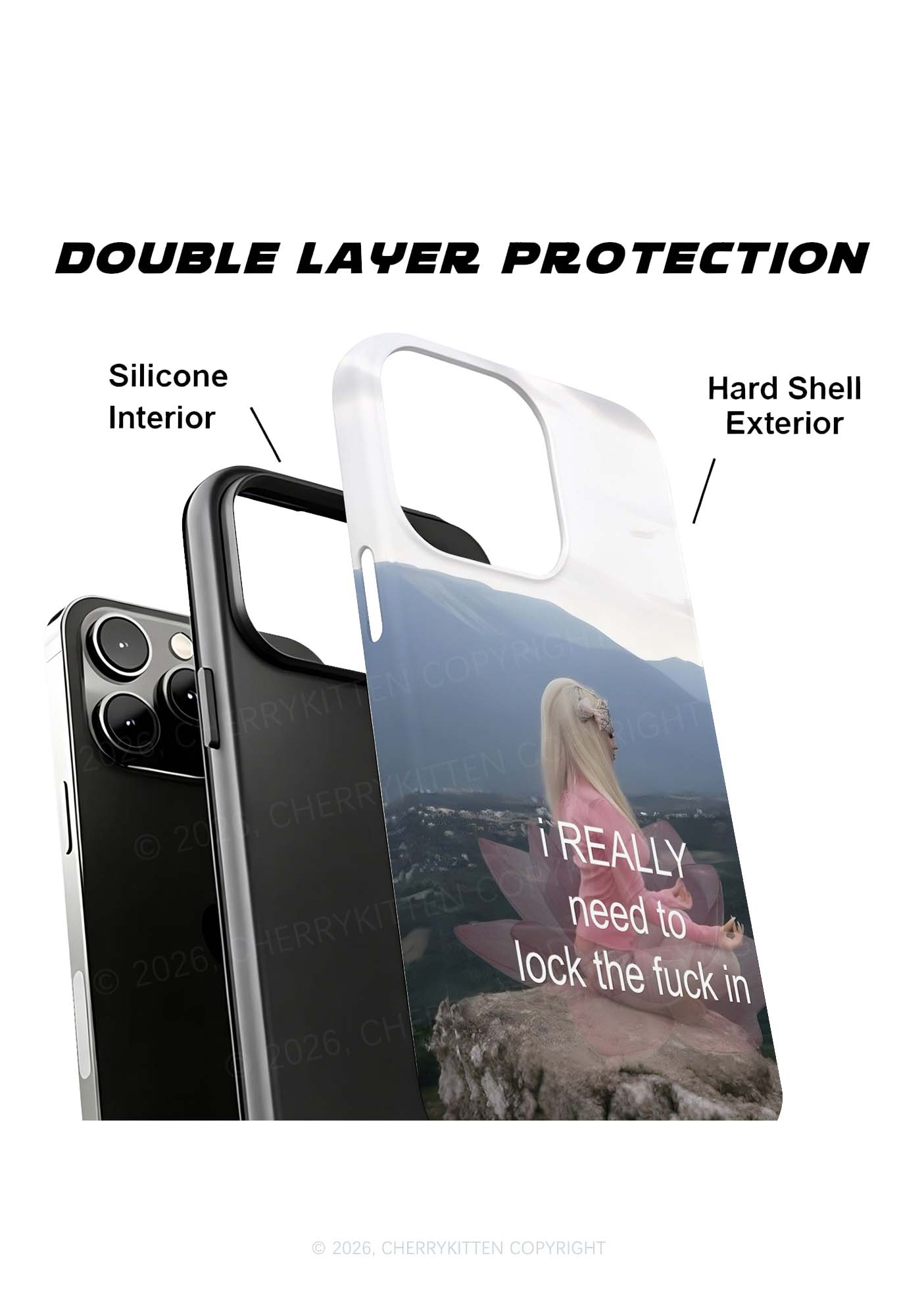 I Really Need To Lock The Fxxk In Y2K Phone Case Cherrykitten