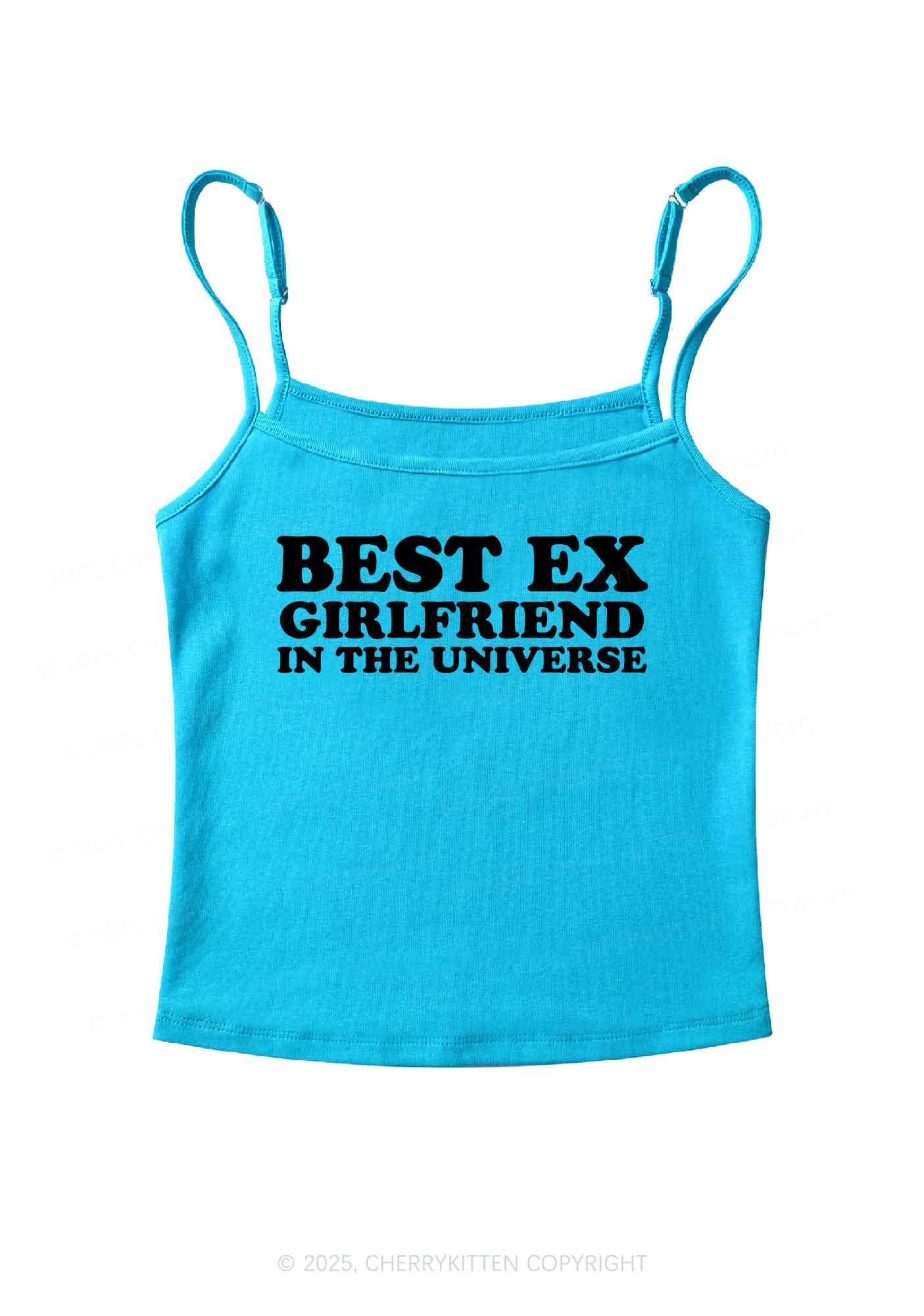 Universe Best Ex Girlfriend Y2K Spaghetti Strap Cami Cherrykitten
