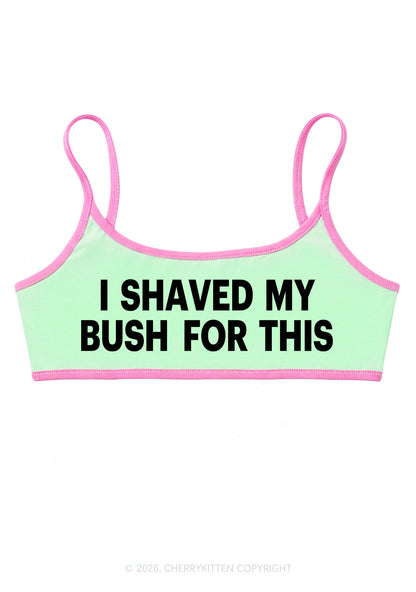 I Shaved My Bush For This Y2K Super Crop Cami Cherrykitten