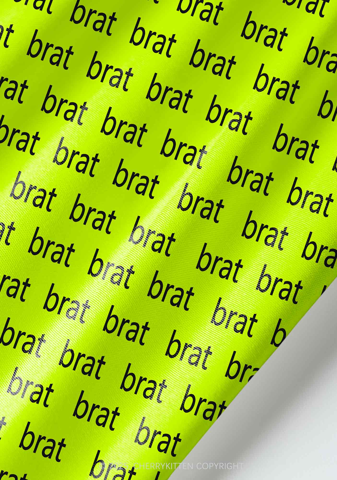 Brat Summer Y2K Pet Shirts Cherrykitten