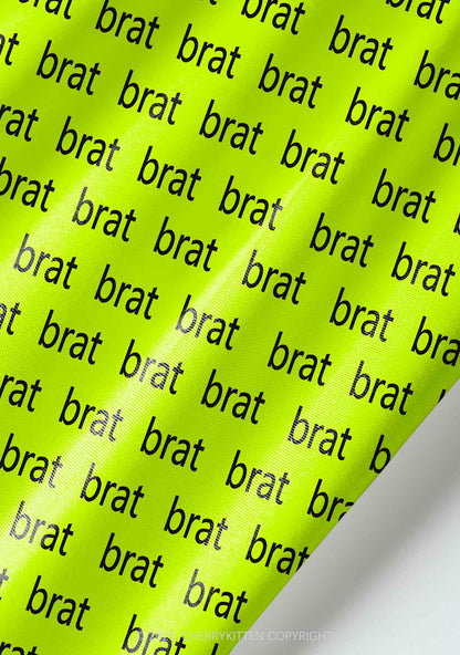 Brat Summer Y2K Pet Shirts Cherrykitten