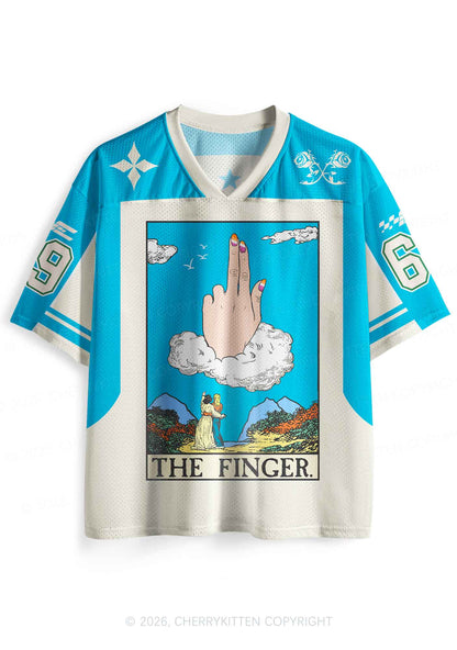 The Lesbians Finger Pride Y2K Sport Jersey Shirts Cherrykitten