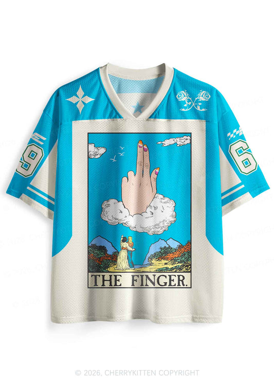 The Lesbians Finger Pride Y2K Sport Jersey Shirts Cherrykitten