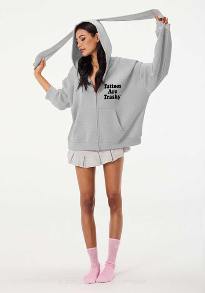 So Is Your Mom Y2K Bunny Ear Zip Hoodie Cherrykitten