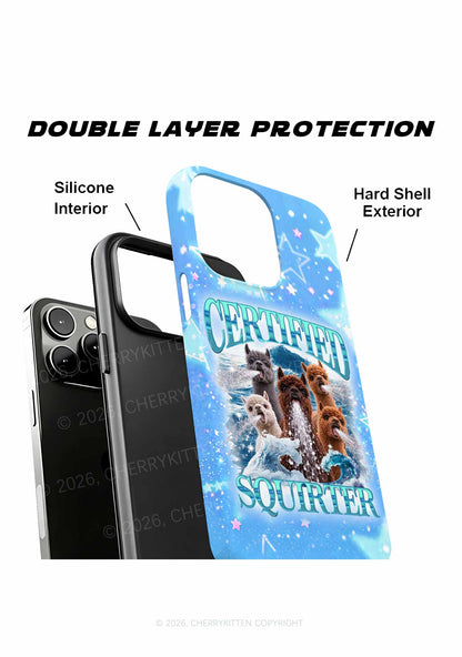Certified Squirter Alpaca Y2K Phone Case Cherrykitten
