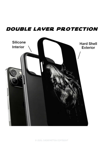 Halloween Monster Hand Bleeding Heart Y2K Phone Case Cherrykitten