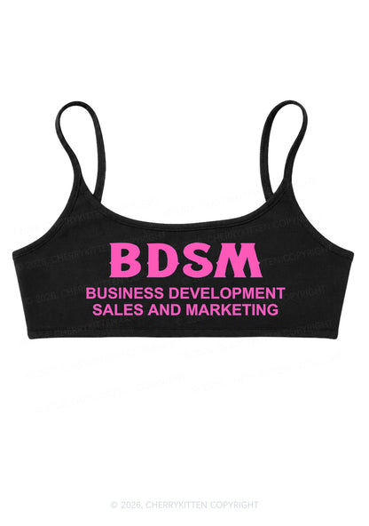 Business Development Y2K Super Crop Cami Cherrykitten