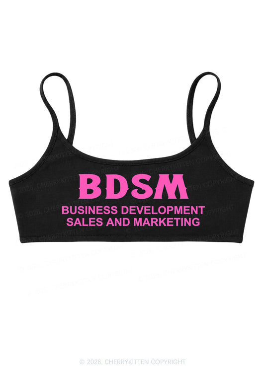 Business Development Y2K Super Crop Cami Cherrykitten